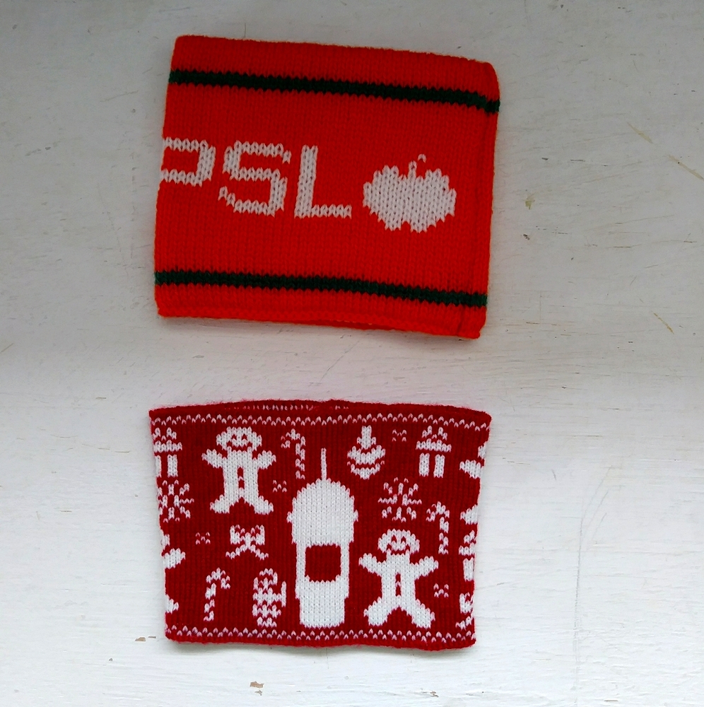 Starbucks Team 🎃 PSL & Holiday Frappuccino cozies